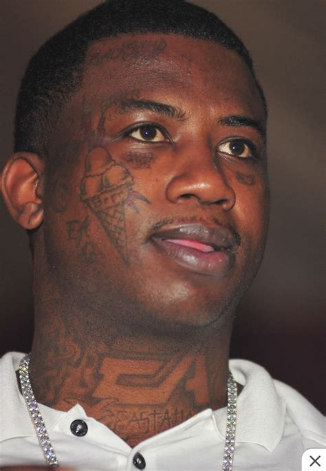 face tattoo gucci